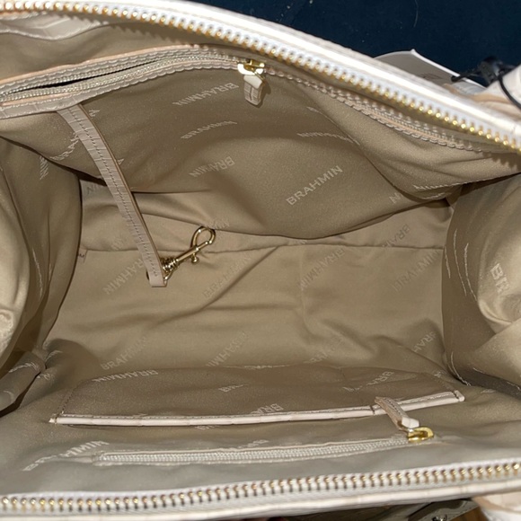 NWT Brahmin Caroline Ivory Terrace - Picture 3 of 6
